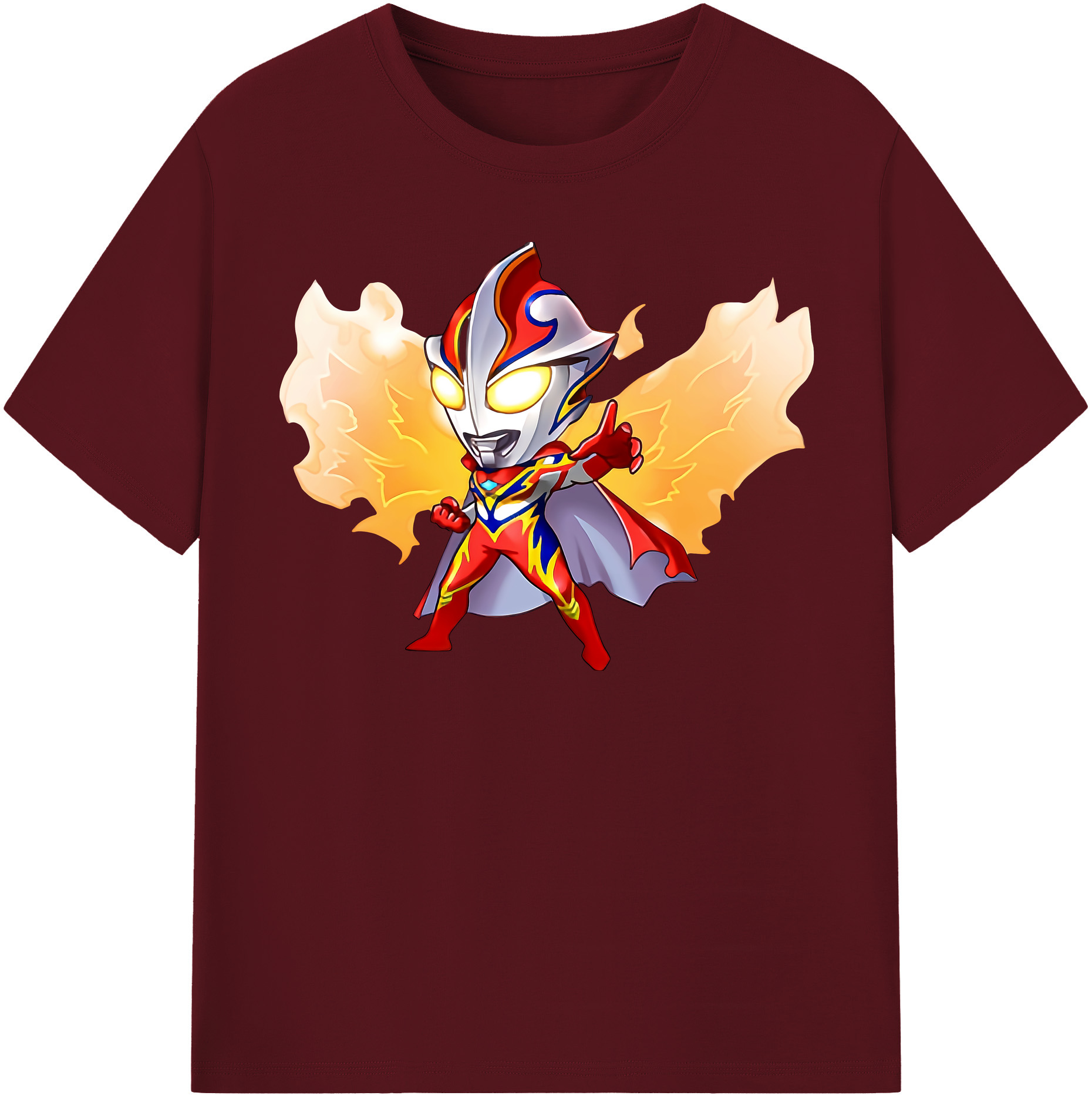 （画像用） ウルトラマン Ultraman 綿100％半袖Tシャツ（フロントプリント）